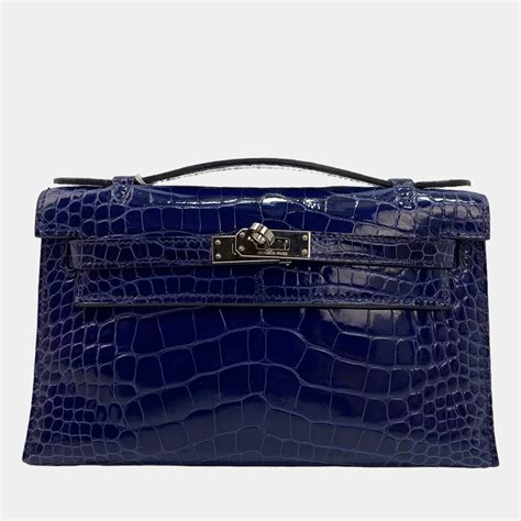 hermes kelly pochette colors|Hermes kelly pochette crocodile.